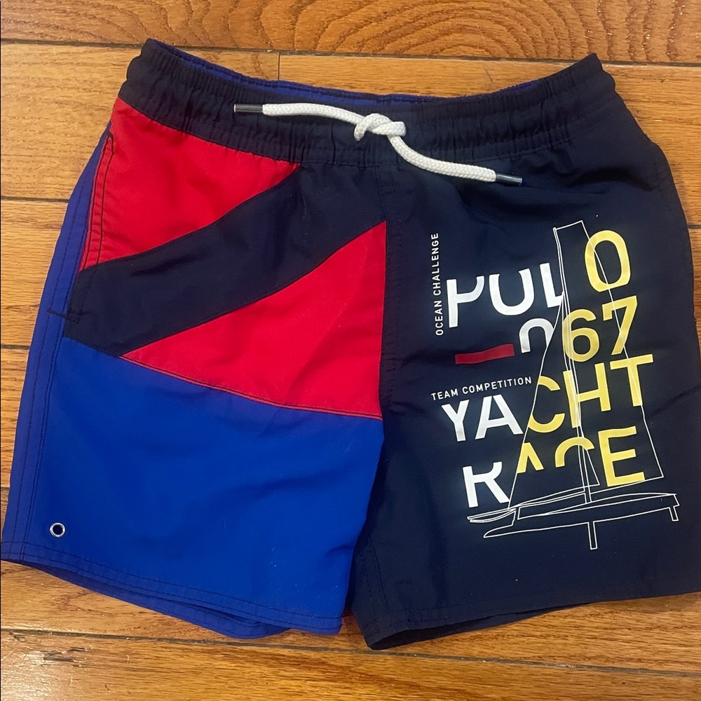 Polo Ralph Lauren Boys Blue Swim Trunks